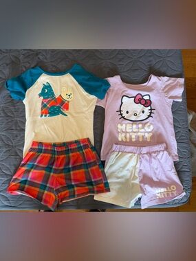 Girls summer pajamas- size 6